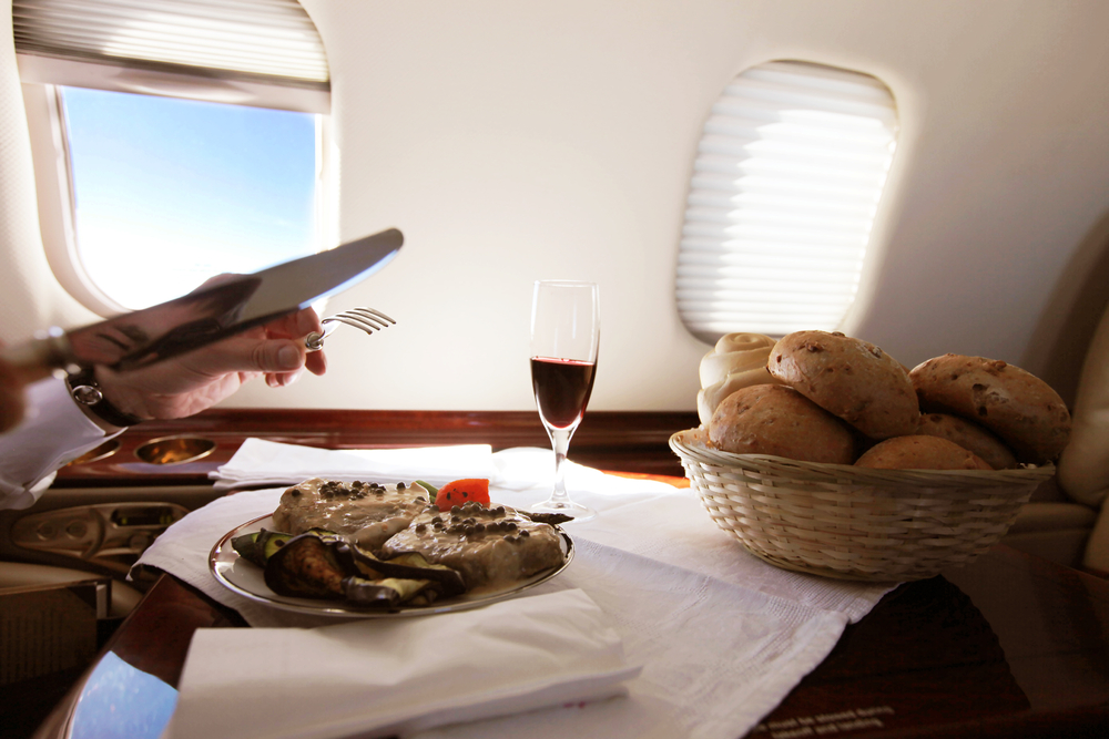 catering para aviones